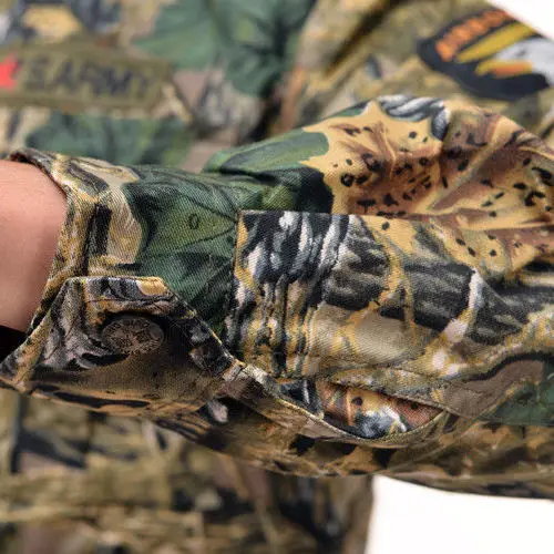 New camouflage clothes autumn outdoor fashion work clothes thickened pillless outdoor leisure clothes