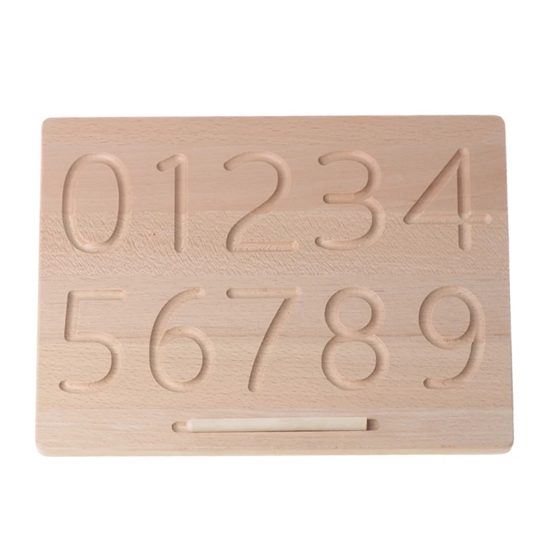 

Wood Alphabet Tracing Board from Montessori Letters Wooden Letters P15C