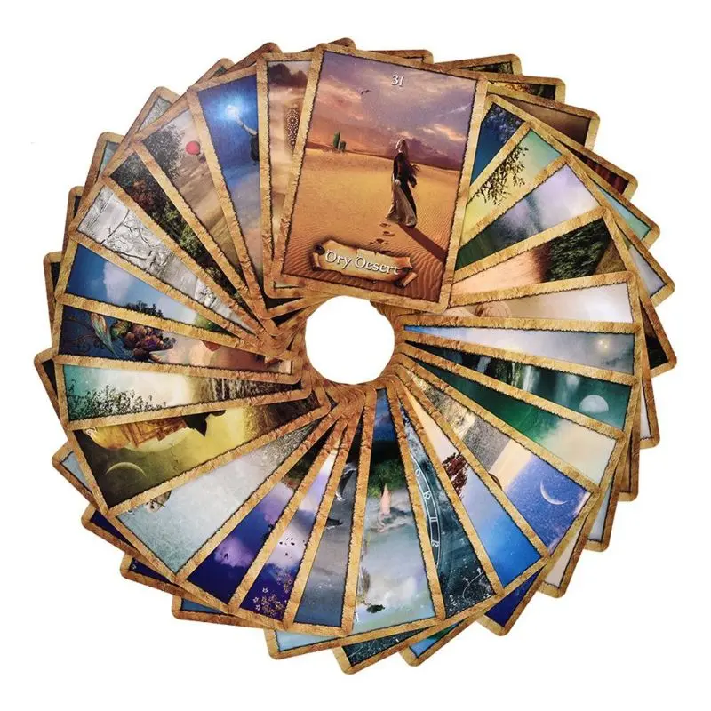 

The Enchanteds Map 54 Oracle Cards Deck Mysterious English Tarot Divination Fate