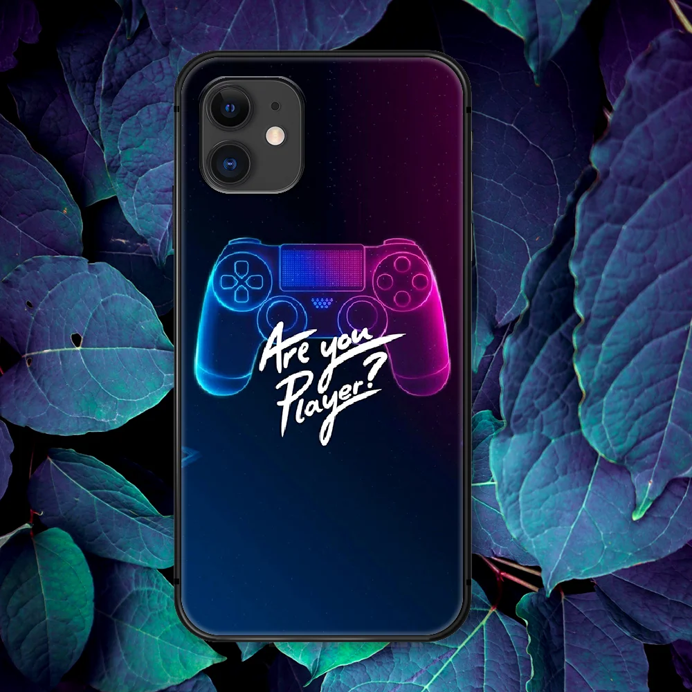 

PlayStation Buttons PS5 Xbox Phone Case For IPhone 4 4s 5 5S SE 5C 6 6S 7 8 Plus X XS XR 11 12 Mini Pro Max 2020 black Cover Tpu