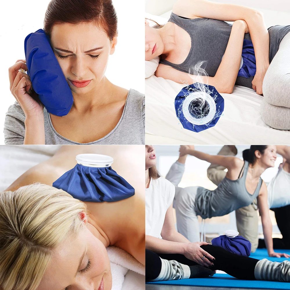 Professional Ice Bag Bandage with Reusable Pack for Arm Calf Knee Ankle Shoulder Neck Sprained Hot and Cold Compress | Спорт и