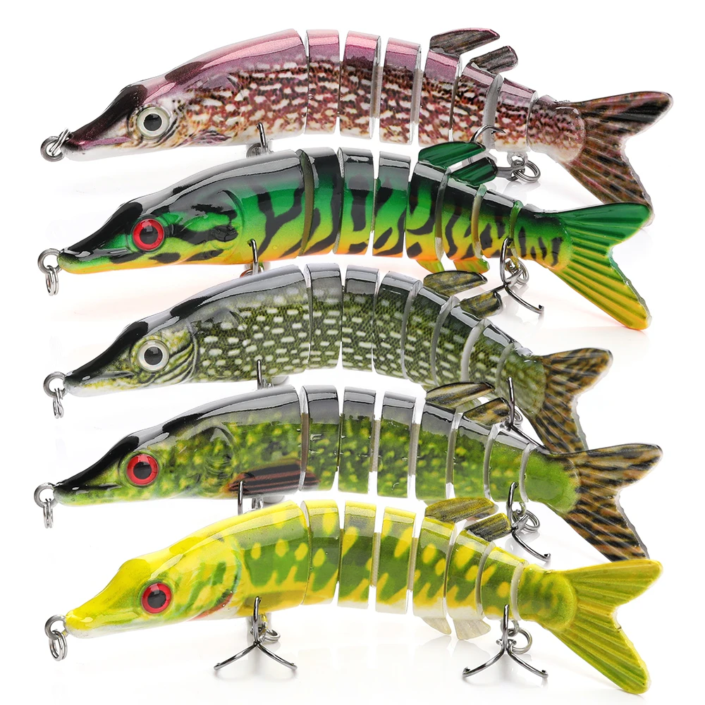 VTAVTA Рыбалка на щуку приманка многосоставная 12 5 см 18 75 г Lifelik искусственная Swimbait