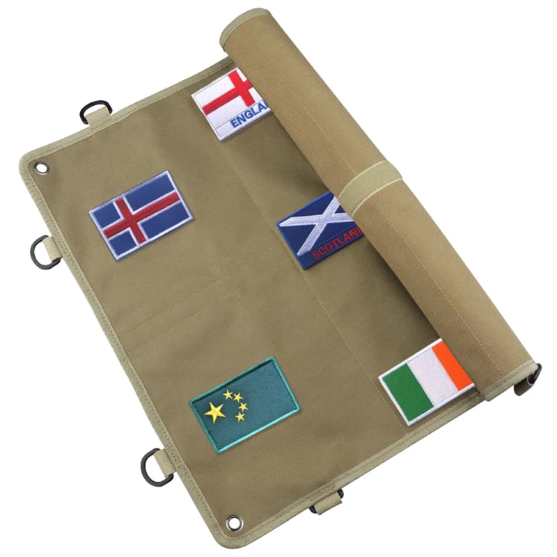 

Standard Folding Mat Chapter Paste Pad Military Cloth Patch Holder BoardTactical Patch Holder Board Patch Badges