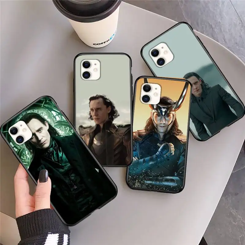

Loki-Thor Phone Case For iphone 12 11Pro Max 11 XR XS Max X 8 7 6 6S Plus 5 5S SE 2020 soft Cover Shell