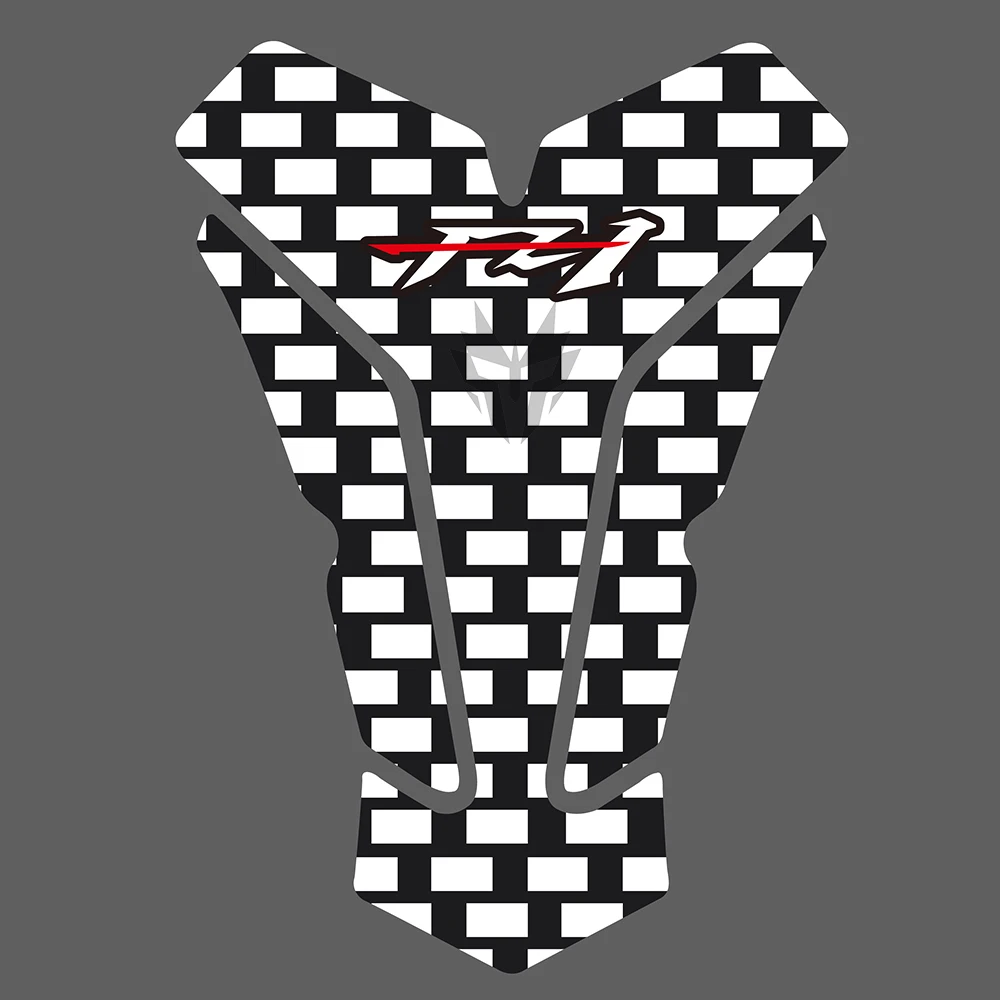 

For Yamaha FZ1 FZ1-N FZ1-S Fazer ABS 3D Resin Motorcycle Tank Pad Protector Sticker