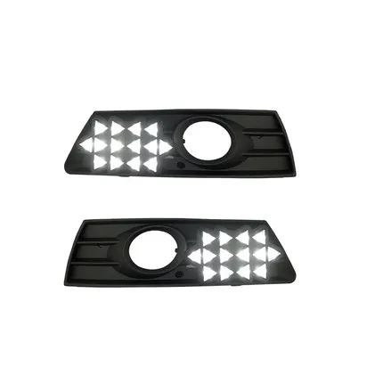 Светодиодные дневные ходовые огни DRL для Volkswagen vw passat cc 2010-2012 с желтым сигналом