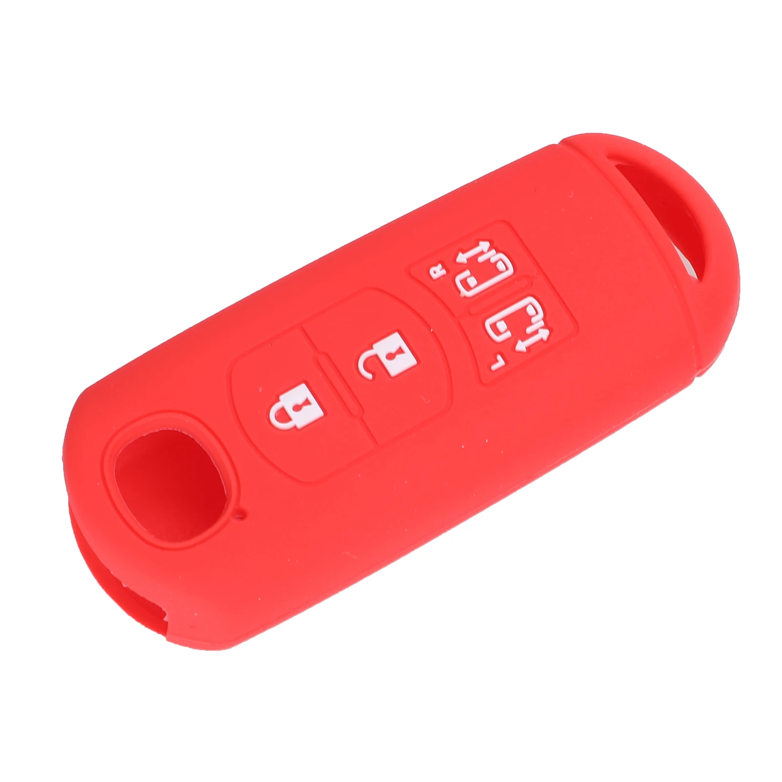 

kutery 4 Buttons Samrt Remote Coloful Silicone Rubber Car Key Cover Case For Mazda Cx-5 Cx-7 Cx-9 Mx5 Protection Replacement