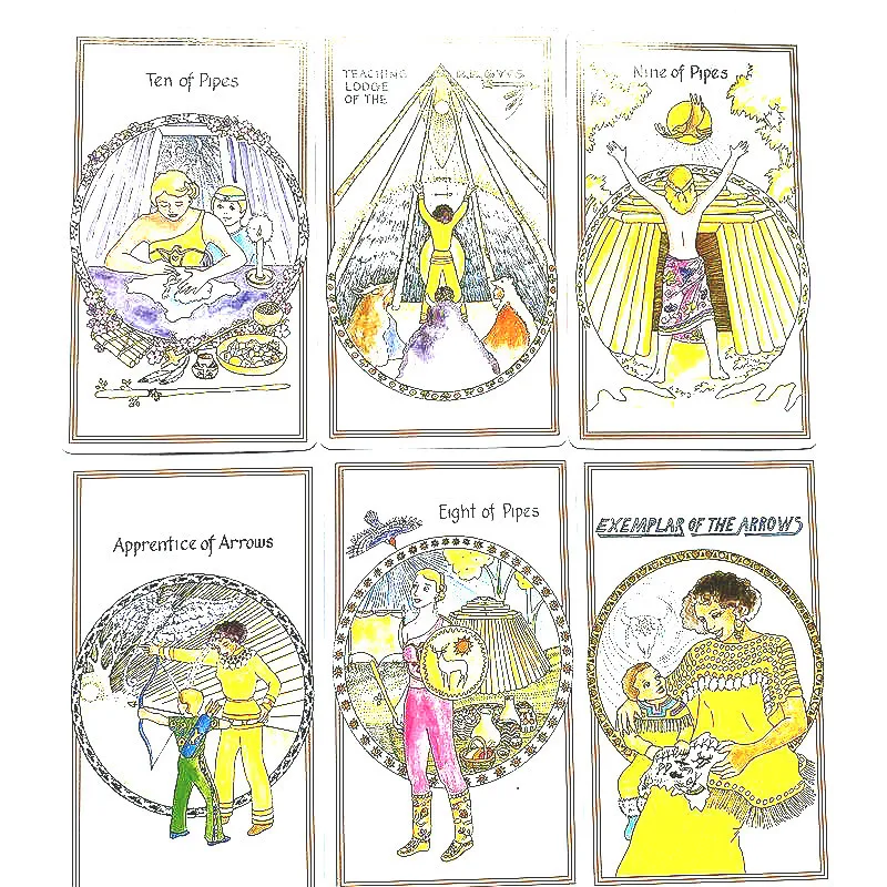 

New Medicine Woman Tarot Card Game Tarot Deck English Board Game for Adult Family Oracle Tarot for Beginner Fate Divination