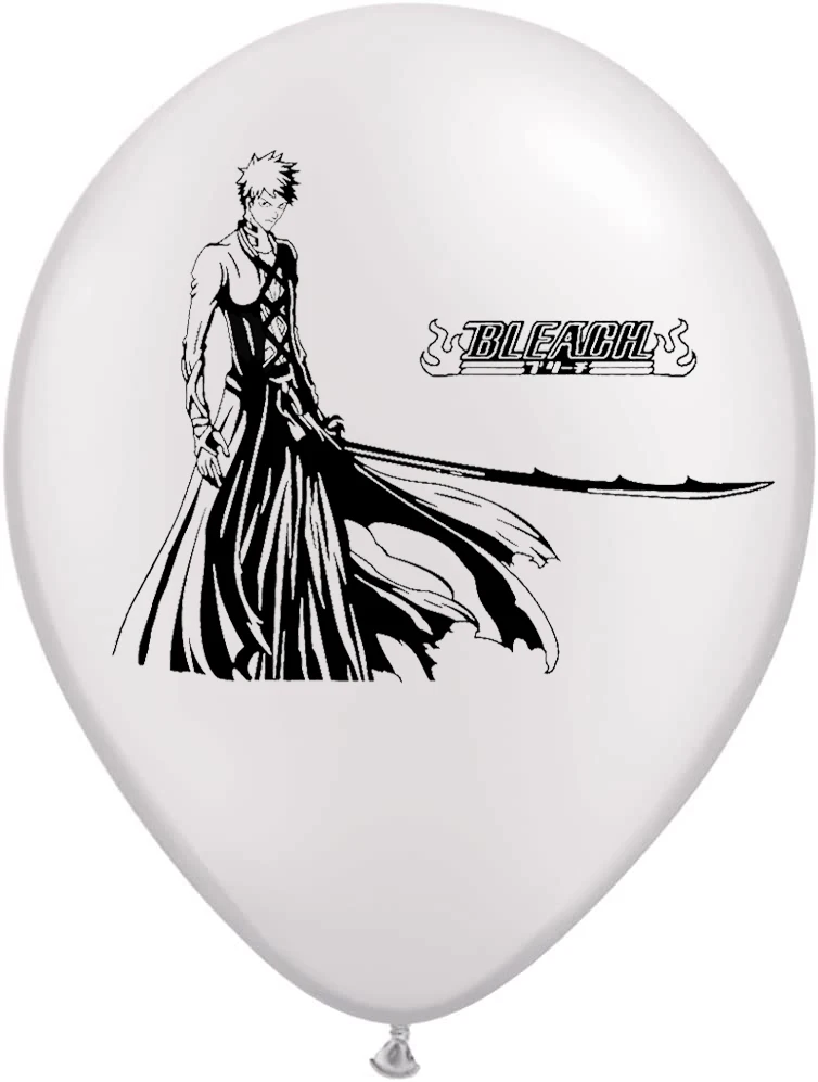 10 шт./лот 12 дюймов отбеливатель японский Kurosaki Ichigo аниме латексные воздушные шары