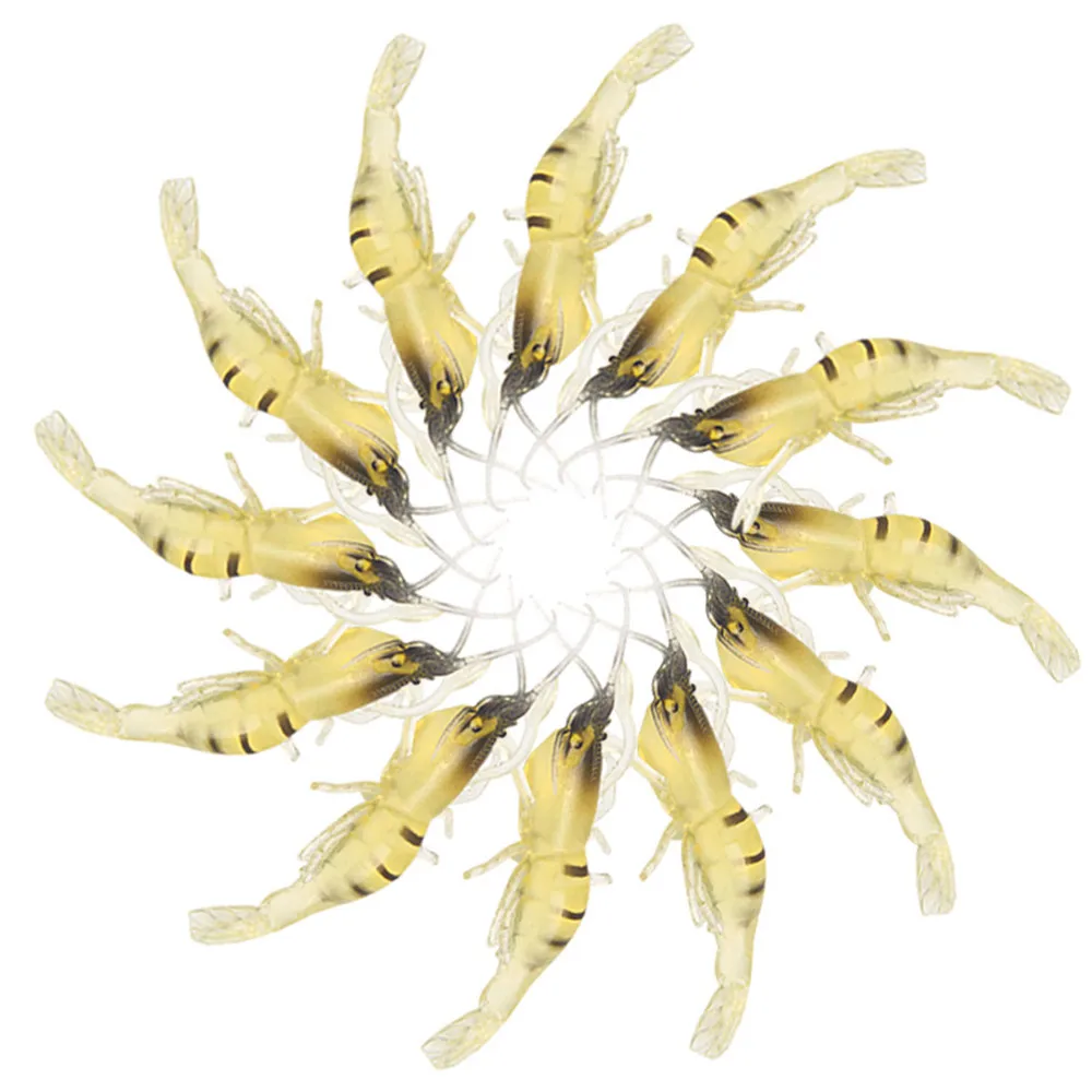 Креветки качество искусственный бионический Открытый Рыбалка Морская приманка