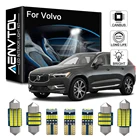 AENVTOL Canbus для Volvo V50 V60 V70 XC60 XC70 XC90 S40 S60 S70 S80 C30 C70, светодиодсветодиодный внутренняя карта, купольный багажник без ошибок светильник