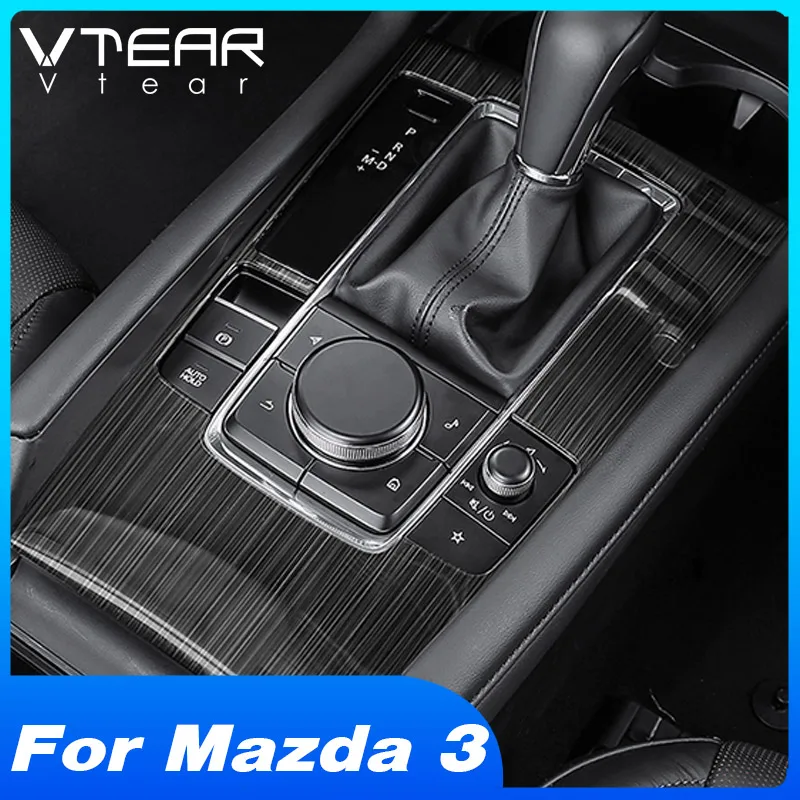Аксессуары Vtear для мазда Mazda 3 аксессуары салона центральной консоли панель с