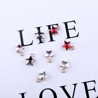 10pcslot fashion jewelry 1012mm star shape lover charms alloy charm pendants metal charms for diy jewelry making