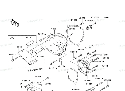 Прокладка Крышки генератора переменного тока мотоцикла для Kawasaki Ninja ZX6R ZX 6R ZX600 6RR