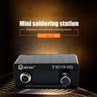 Электронная Мини-паяльная станция T12-946 с быстрым нагревом, 1,3 дюймов, цифровой контроллер с ручкой M8 P9, наконечник паяльника