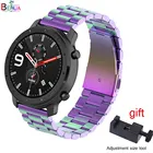 Новый браслет из нержавеющей стали для Huami Amazfit GTR 47 мм42 мм, Ремешки для наручных часов Samsung Galaxy, ремешок 46 мм42 мм 20 мм 22 мм