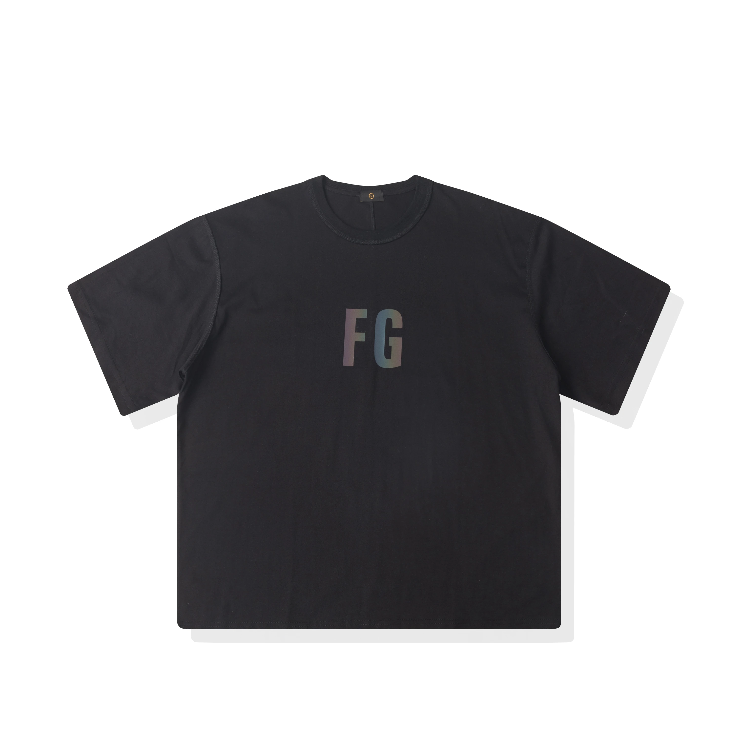 Мужская хлопковая футболка с коротким рукавом Jerry Lorenzo светоотражающая 3 м в стиле
