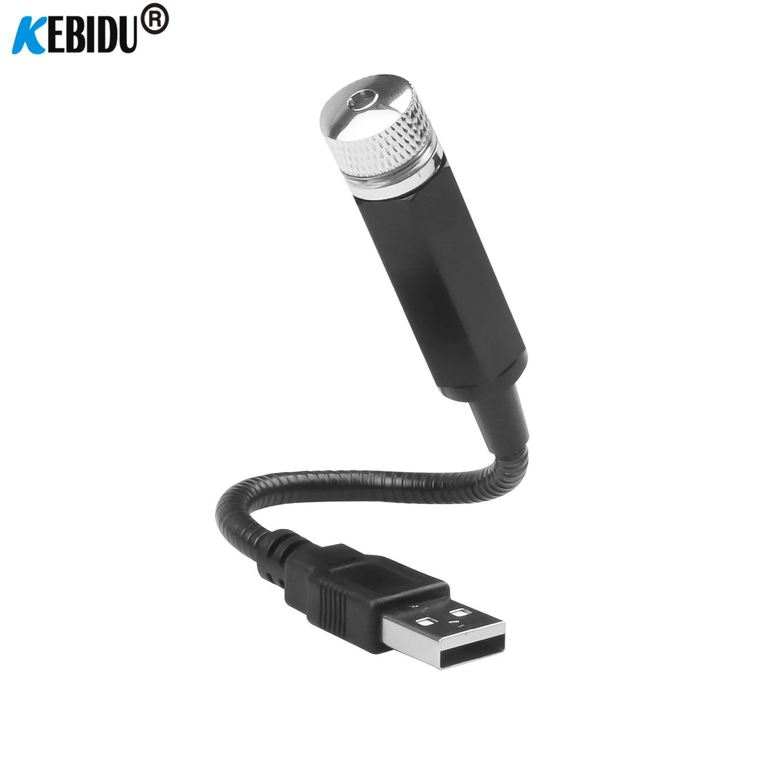 Интерьерный светодиодный автомобильный светильник USB туннель звездного неба для