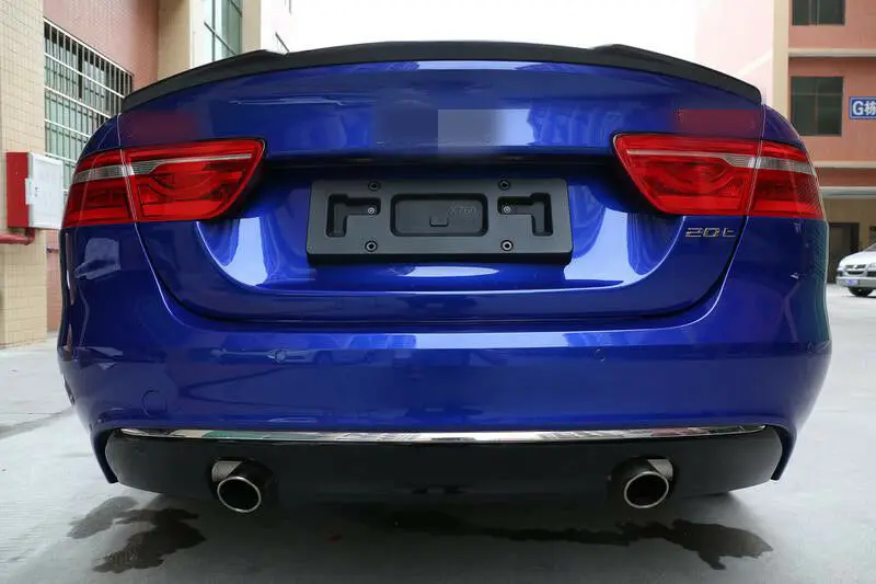 Для Jaguar XE X760 R Sport 2015-2018 задняя крышка багажника спойлер крыло из углеродного
