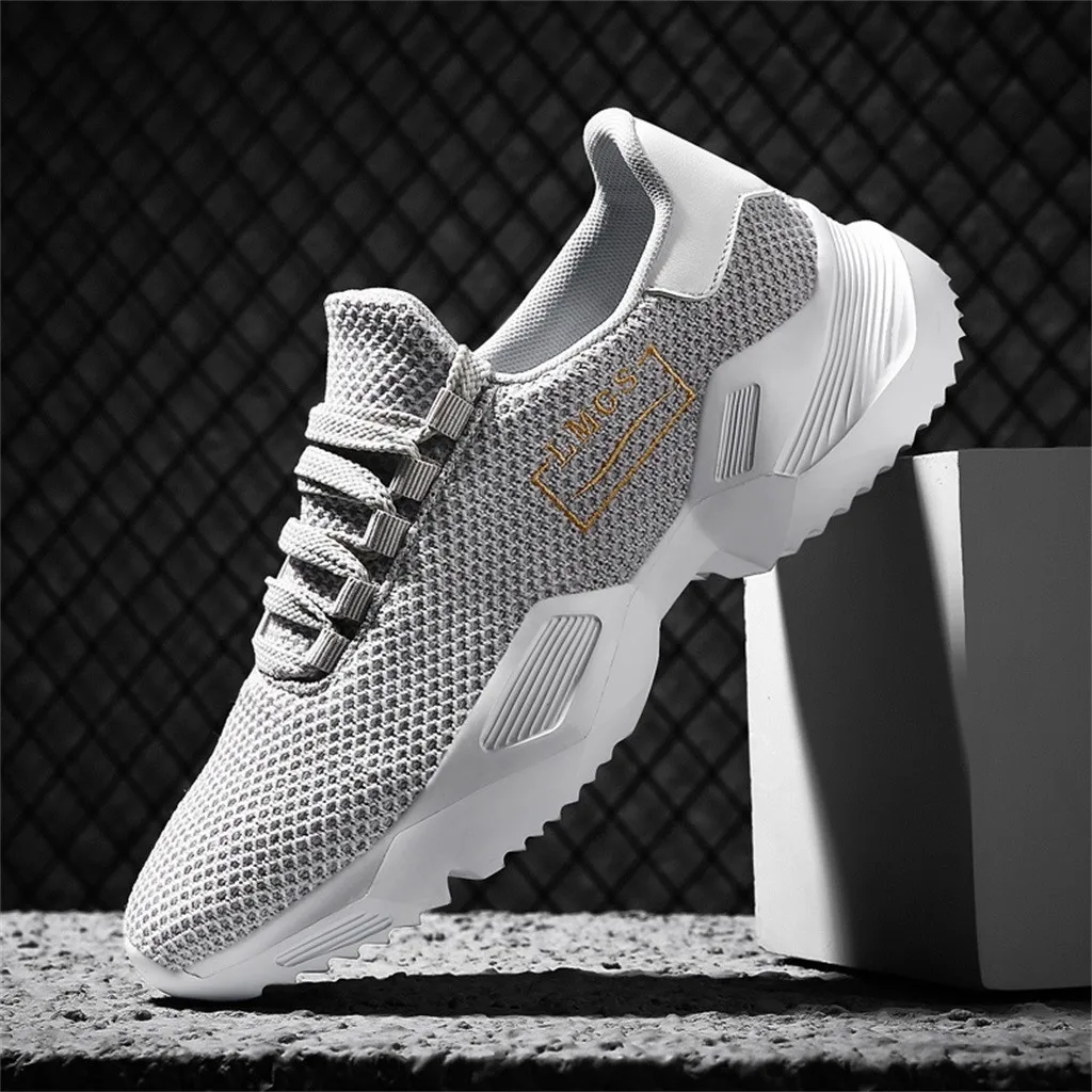 

2020 Fashion Sneakers Men Mesh Breathable Casual Shoes For Male Adult Summer New Unisex Running Shoes Footwear Trainers