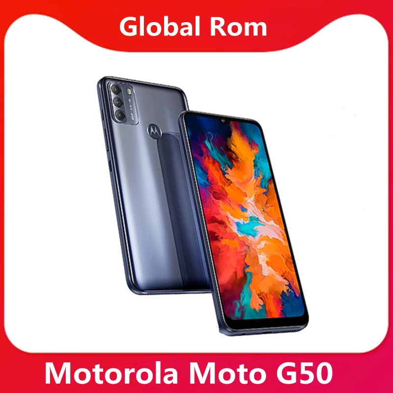 Смартфон Lenovo Moto G50 телефон с глобальной прошивкой аккумулятор 5000 мАч экран 6 5