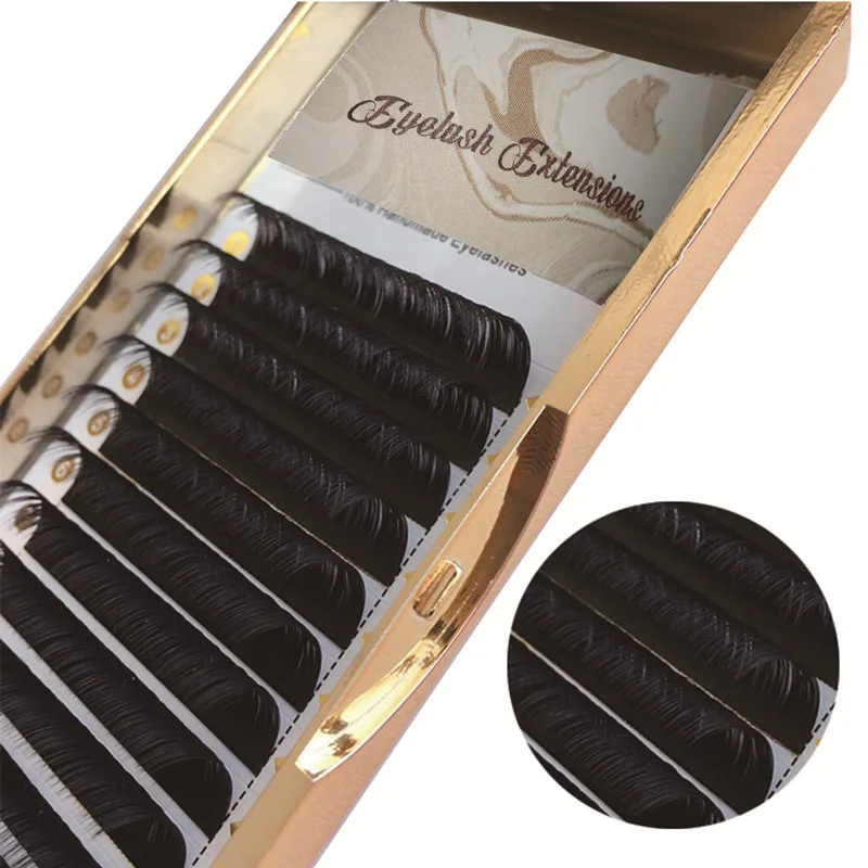 Free Shipping Individual Silk Eyelash Further All size High Quality Extension Mink | Красота и здоровье