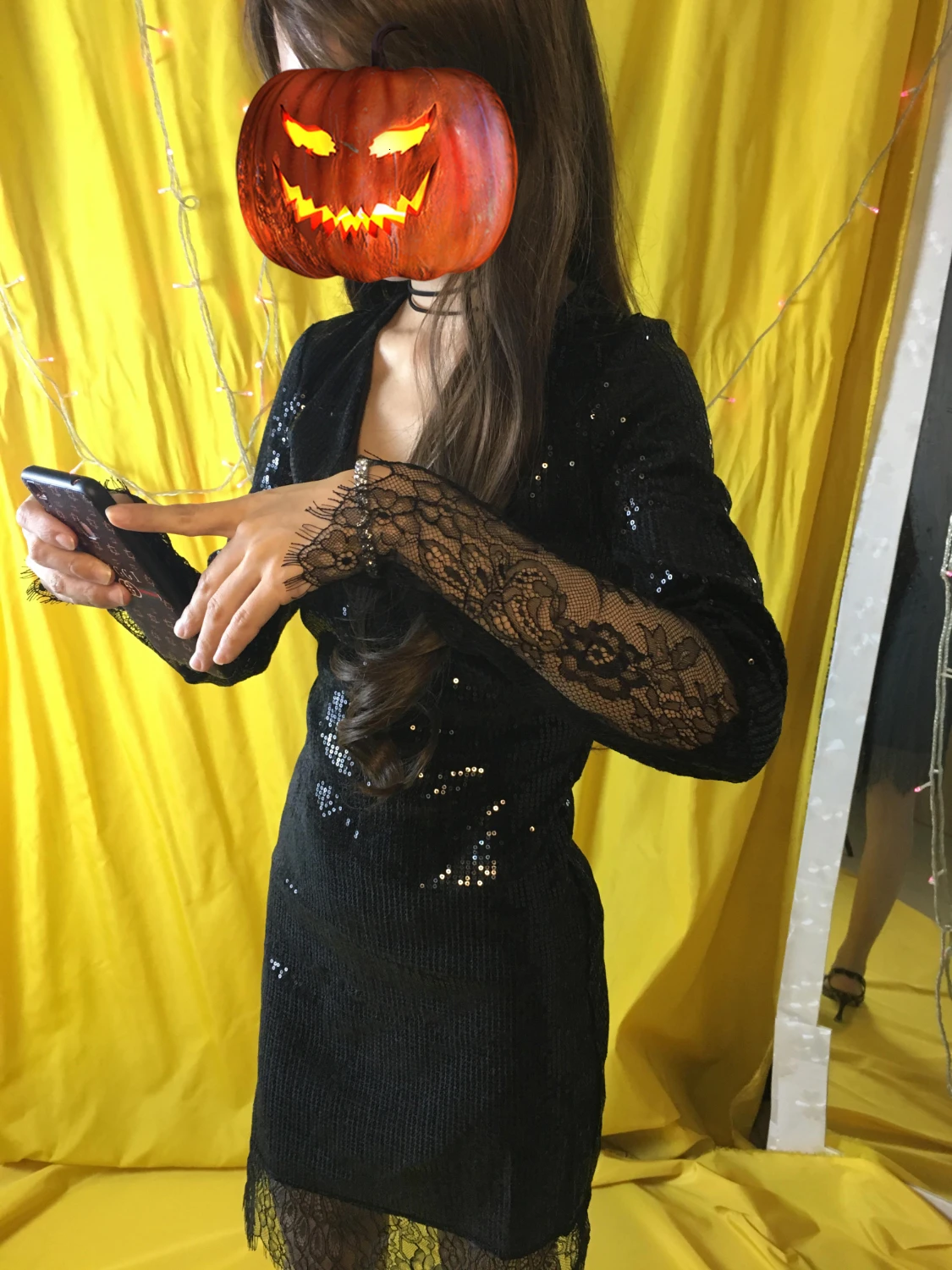 Сексуальное женское облегающее черное платье vestidos, платья для вечеринок, Украинская одежда sukienki, кружевное платье с блестками и длинным рукавом