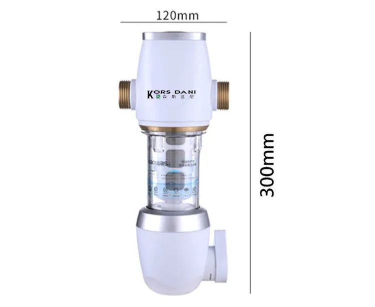 

Home back-flush copper front filter stainless steel mesh whole house large flow water purifier water well water