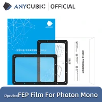 anycubic photon mono 2pcs fep film with fixed ring resin lcd 3d printer 3d printing accessorise