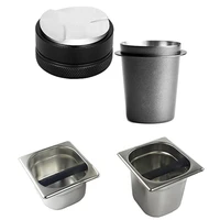 stainless steel espresso knock box container with 58mm espresso machine cup