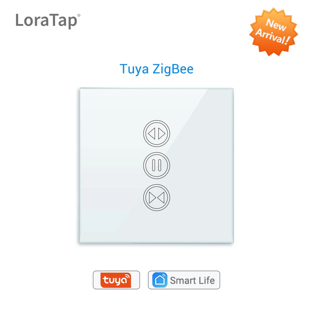 

Переключатель и Пульт ДУ для штор Tuya Smart Life ZigBee 3,0, Google Home, голосовое управление, автоматизация MQTT