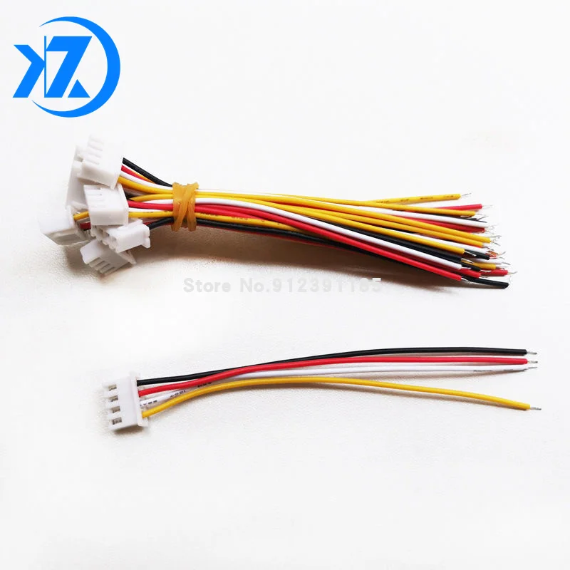 10 шт. 26AWG JST XH2.54 XH 2 54 мм 2P 3P 4 P 5P 6P 7P 8P 9P 10-контактный шаг Штекерный Кабельный разъем