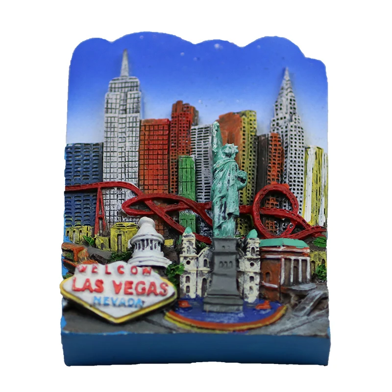 Туристический памятный пейзаж магниты на холодильник 3D магнитные наклейки