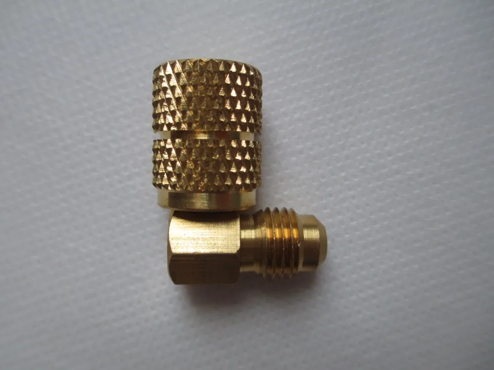 Адаптер для охлаждения автомобиля переменного тока R410a адаптер M1/4sae F5/16 шланги