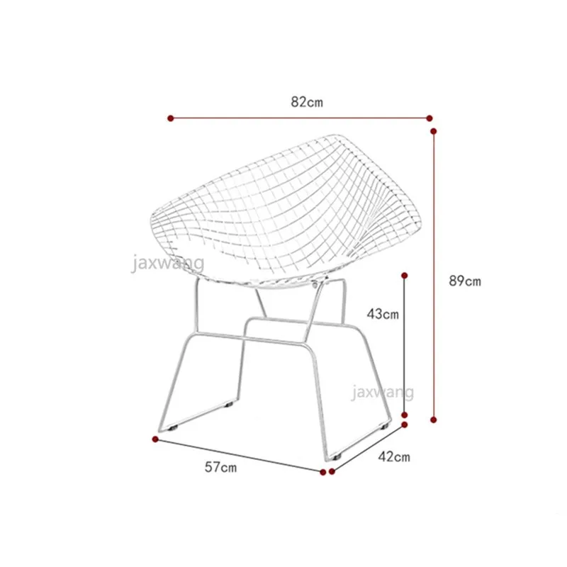 Настраиваемый современный дизайн чердак проволочное кресло стул для гостиной