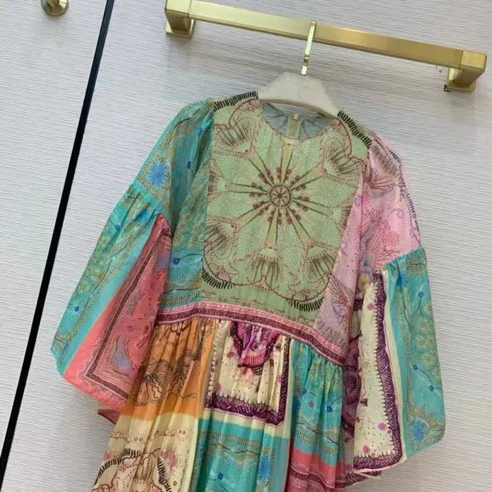 

quality YK12622 High New Fashion Women 2021 spring Luxury famous Brand European Design party style Dress