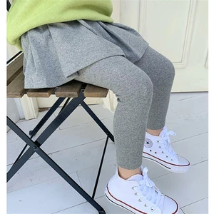 Girls Skirt Leggings Children  Pants Spring Autumn New Girls Baby Outer Cotton trousers Kids Skirt-pants Cotton Pants for Child