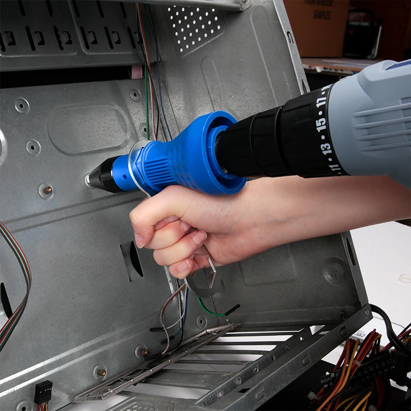 WORKPRO электрический пистолет с заклепками Клепальный Инструмент беспроводной