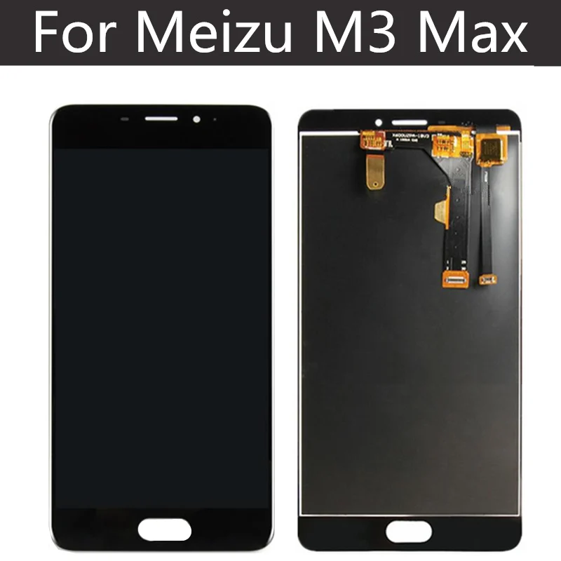6 0 &quotдля Meizu M3 Max S685H ЖК дисплей Дисплей + кодирующий преобразователь сенсорного