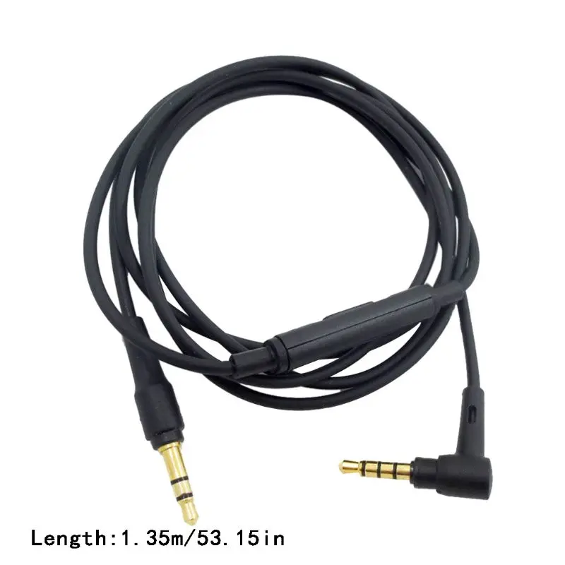 

Universal Headphone Cable Metal Plug Line Wire Replacement for ATH-Ar5bt/MSR7/5PRO/AR3BT/ATH-msr7nc Headphones