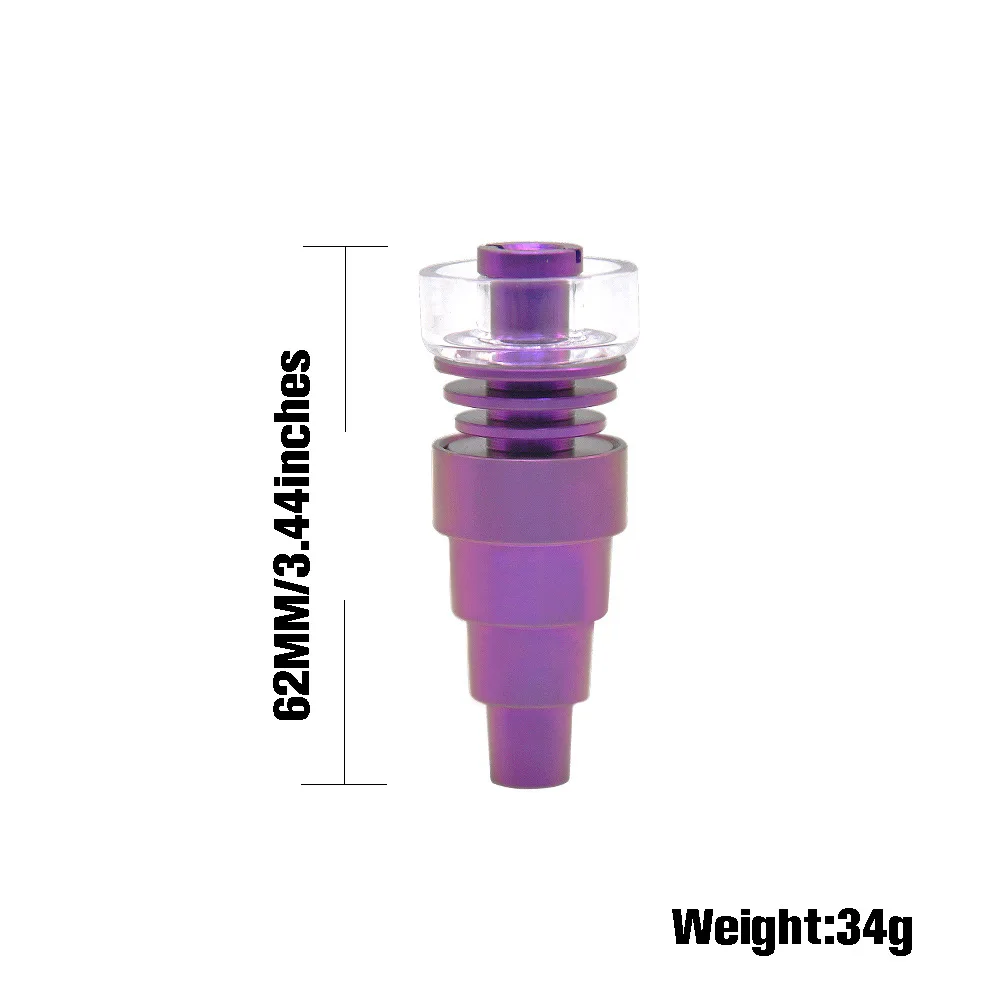 Титановый гвоздь летательный аппарат алюминиевый кальян Ароматизатор Масло