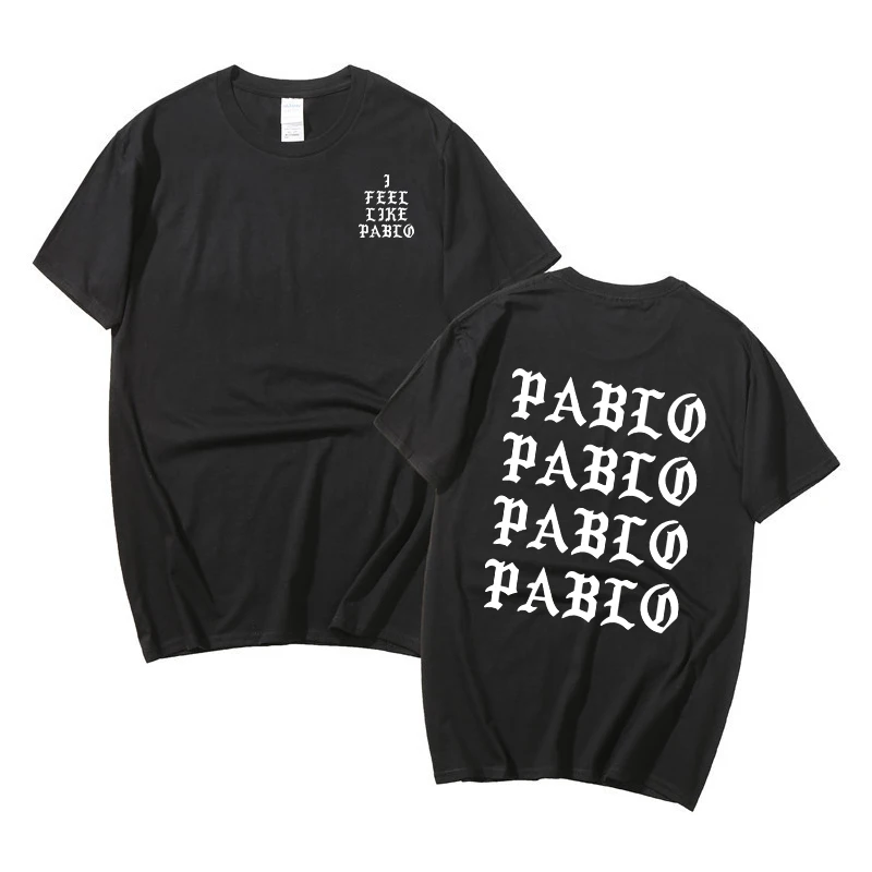 Kanye West I Feel Like Pablo Для мужчин Уличная Social Club реперские кепки футболка polera hombre 100%