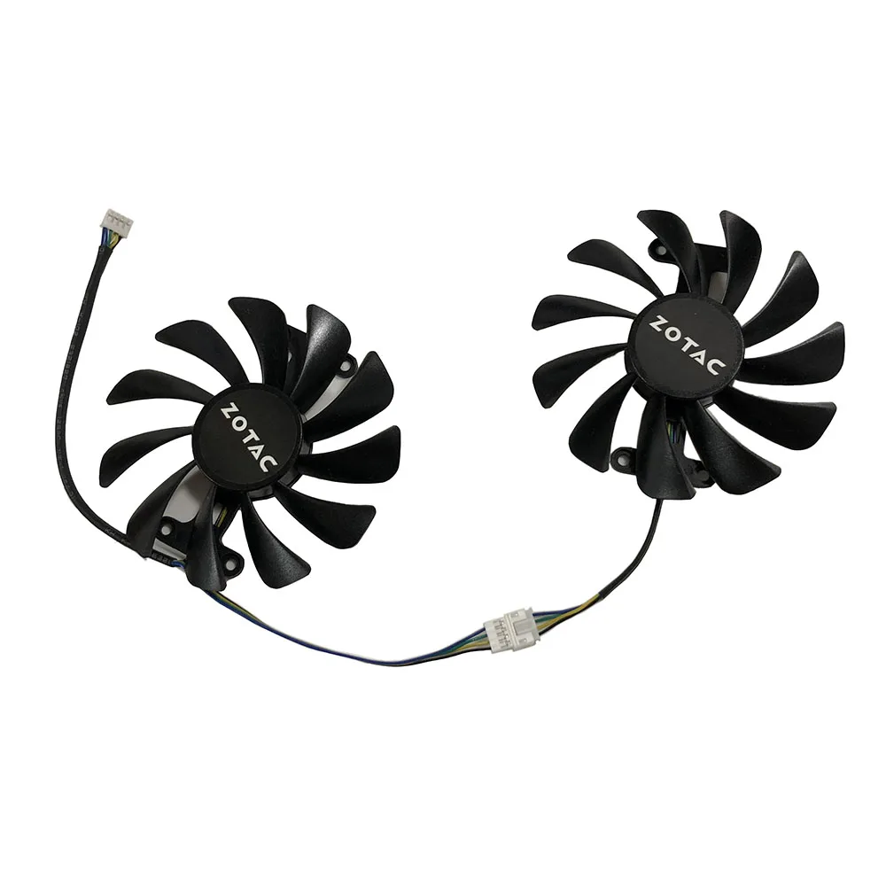 2 шт./компл. 95 мм GAA8S2U Графика карты вентилятор для ZOTAC ZT P10800C 10P P10700C GTX1070 GTX1080 AMP edition