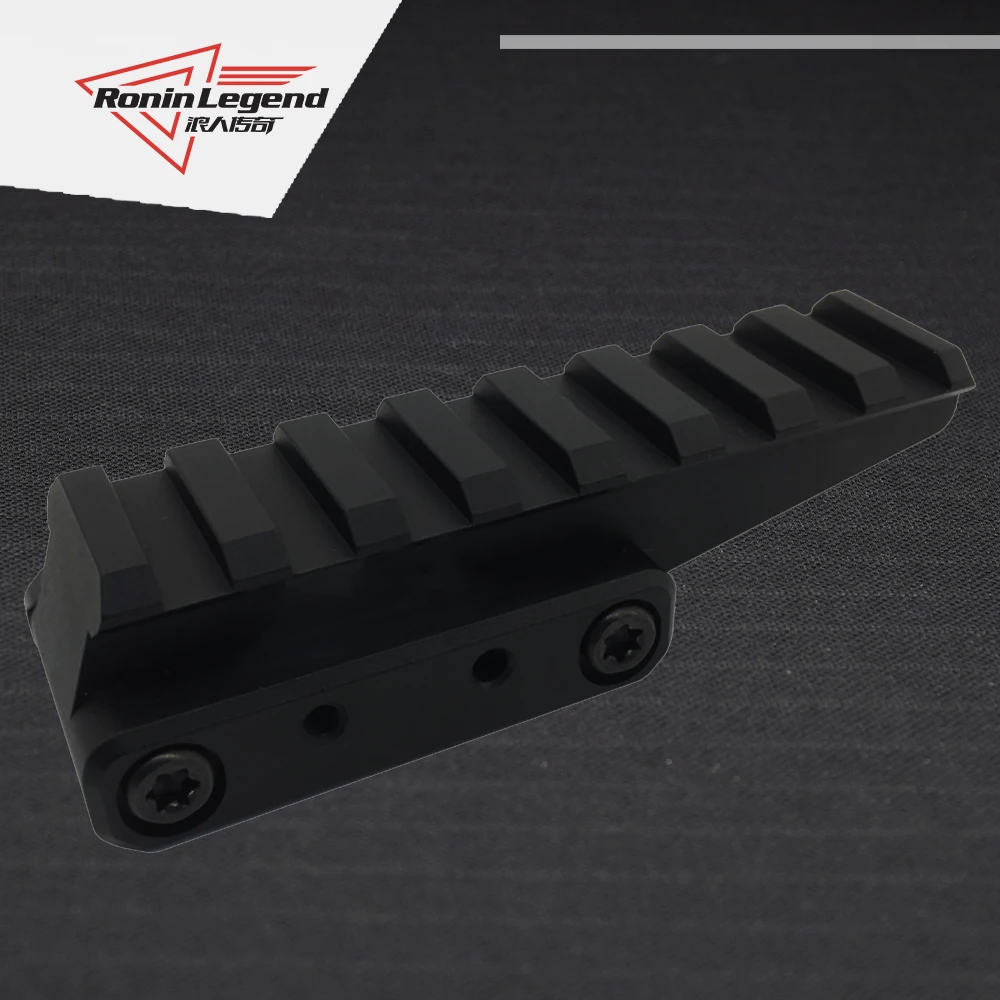 

Montagem picatinny da braçadeira do trilho tático de airsoft-grabber para a montagem do riser do sistema ótico da onu dos pontos