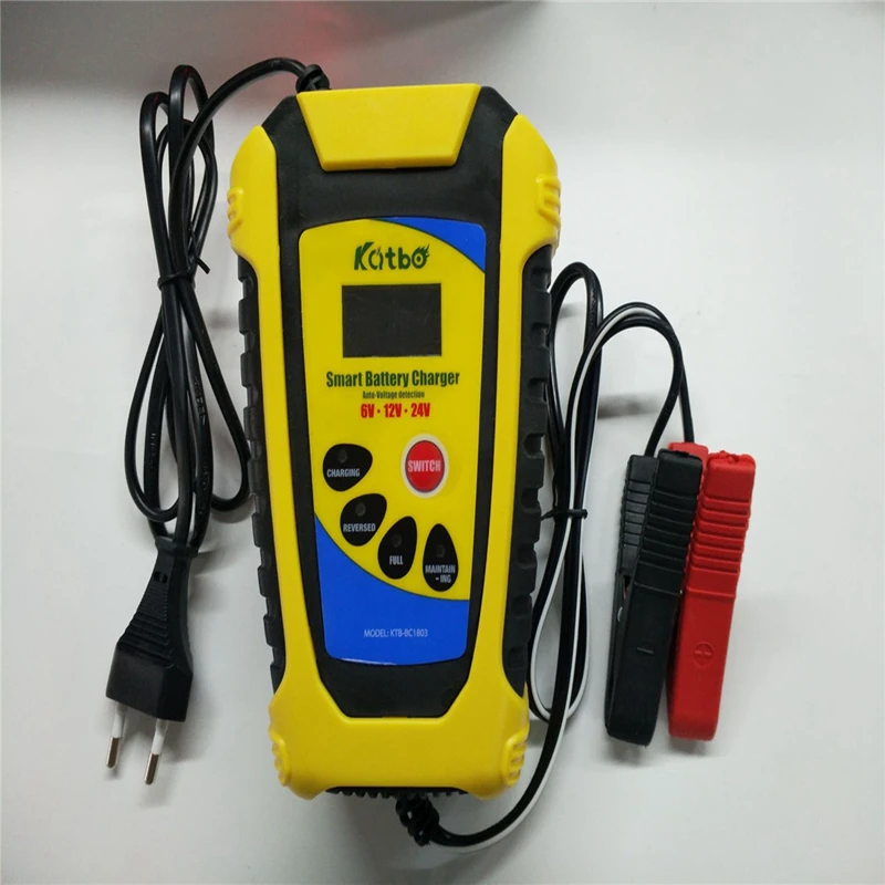 Универсальное зарядное устройство для свинцово-кислотных аккумуляторов, 6 в, 12 В, 24 В