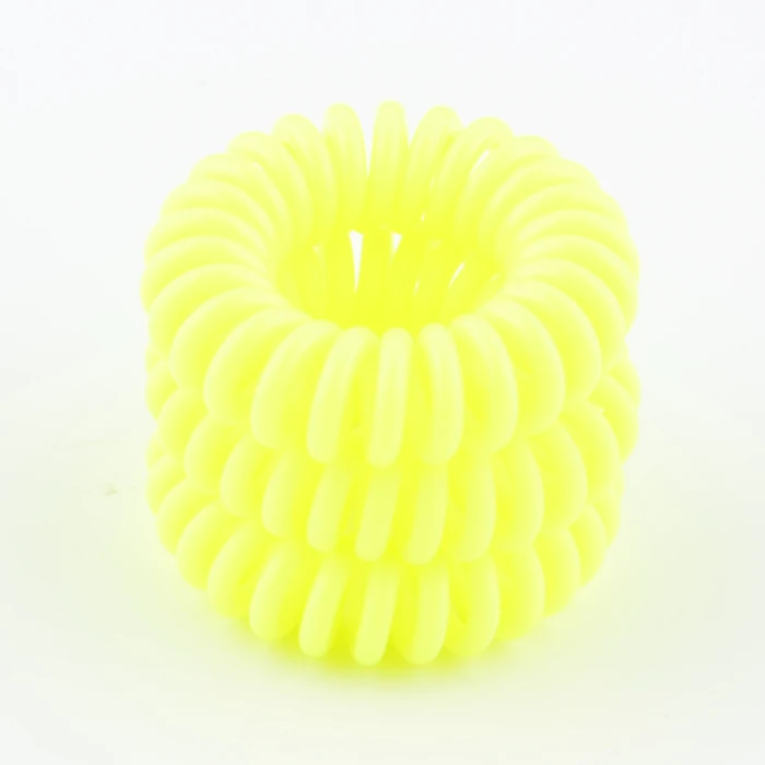 13Yellow 3 коробки 3,5 см Модный милый карамельный цвет телефонная линия резинка для волос Инструменты для укладки головной убор - Цвет: 13Yellow