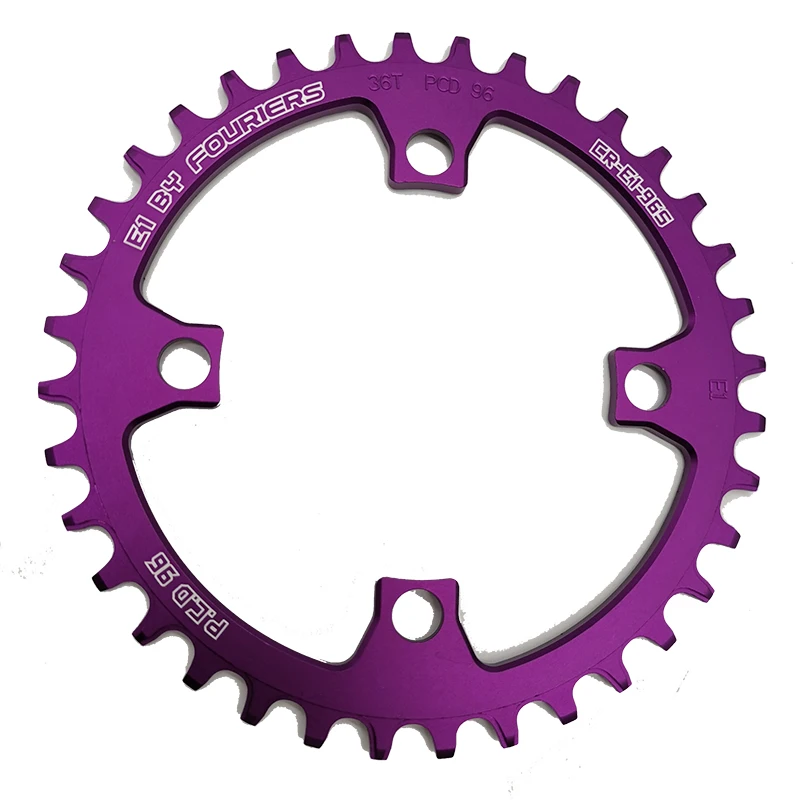 FOURIERS CR E1 96S MTB велосипедные цепи кольца защита узкий широкий зуб совместимы 10