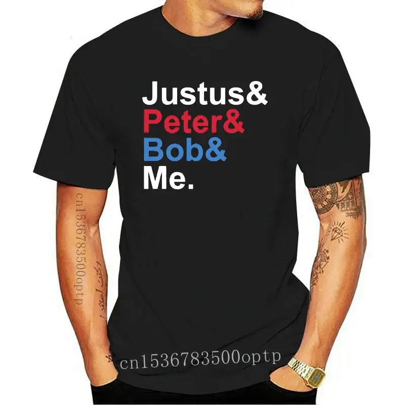 

Мужская футболка Justus Peter Bob Me, женская и Мужская футболка