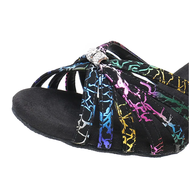 Женские туфли для латиноамериканских танцев профессиональные на высоком