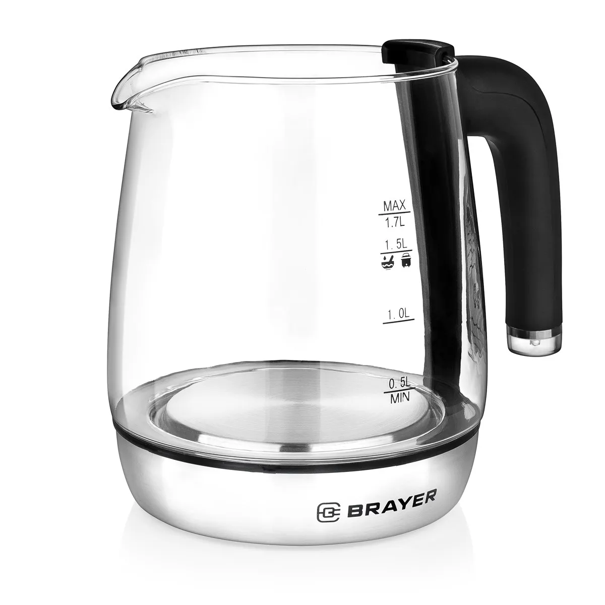 Чайник электрический BRAYER BR1004 (объем 1.7 л 11 функций кипячения) | Бытовая техника